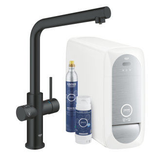 GROHE Blue Home OHM sink L-spout EU w kolorze czarnym