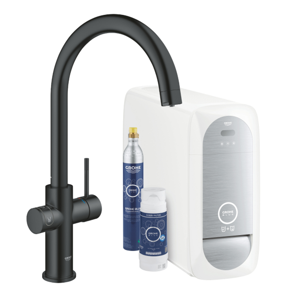 GROHE Blue Home OHM sink C-spout EU - zestaw z filtrem i baterią kuchenną C