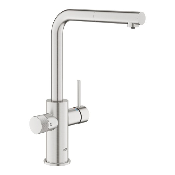 Bateria Grohe Blue Pure Minta z wyciąganą wylewką