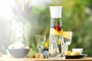 Szklana karafka filtrująca Wessper K1 Borosilicate Actitex