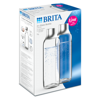 brita dwupak szklanych butelek soda trio
