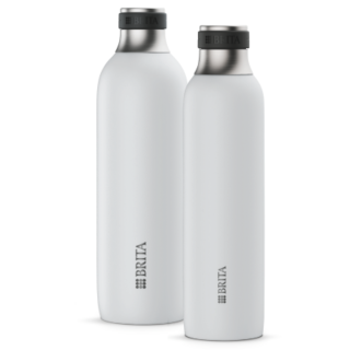 BRITA sodaTRIO - butelka do saturatora w kolorze białym
