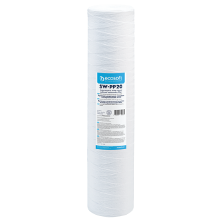 Wkład sznurkowy Ecosoft PP 4,5” x 20” 20 mikronów