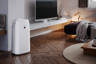 Wydajny oczyszczacz powietrza do 75 metrów SHARP UA-KCP100E-W