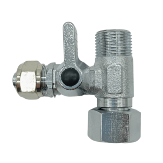 Mosiężny zawór do podłączenia wody