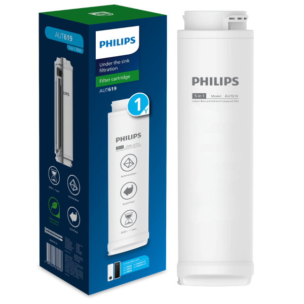 Wkład wymienny 5w1 PHILIPS AUT619 z reminalizacją