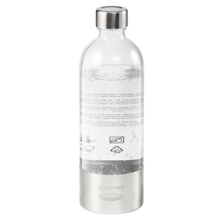butelka gazujaca wodę w saturatorze ecowater fizzo