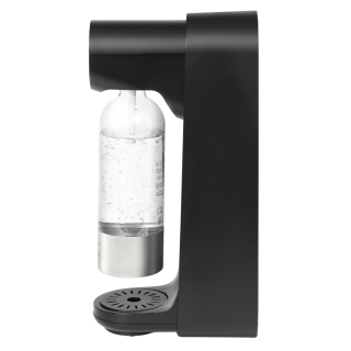 czarny saturator do gazowania wody fizzo