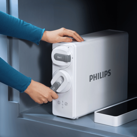 PHILIPS AUT4030R600 - montaż filtrów