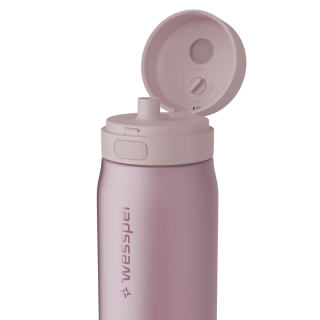 butelka tritanowa 700 ml w kolorze różowym