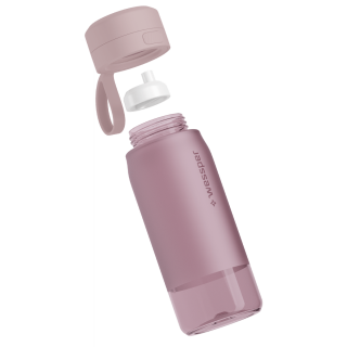 butelka w kolorze różowym wessper 700 ml
