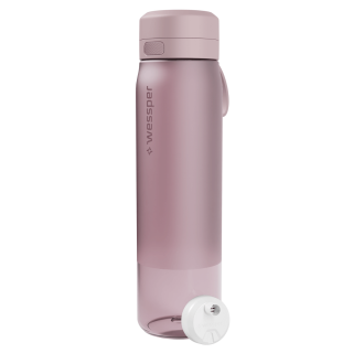 wessper butelka filtrująca 1000 ml w kolorze różowym