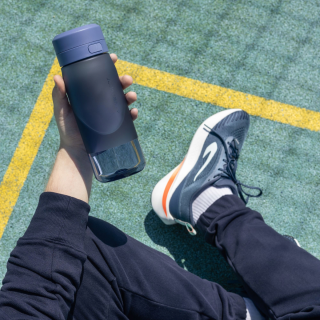 WESSPER - butelka filtrująca z tritanu niebieska