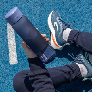 WESSPER - butelka filtrująca z tritanu niebieska