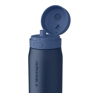 WESSPER - butelka filtrująca z tritanu niebieska