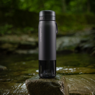 WESSPER - butelka filtrująca z tritanu czarna