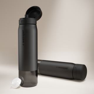 WESSPER - butelka filtrująca z tritanu czarna