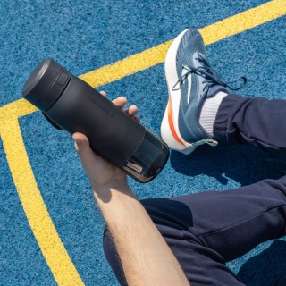 WESSPER - butelka filtrująca z tritanu czarna