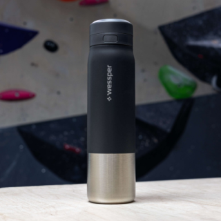 WESSPER - butelka filtrująca ze stali nierdzewnej czarna