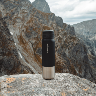 WESSPER - butelka filtrująca ze stali nierdzewnej czarna