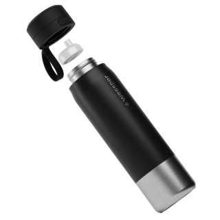 WESSPER - butelka filtrująca ze stali nierdzewnej czarna