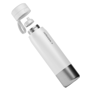 WESSPER - butelka filtrująca ze stali nierdzewnej biała