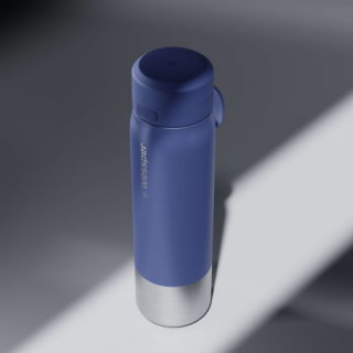 WESSPER - butelka filtrująca ze stali nierdzewnej niebieska