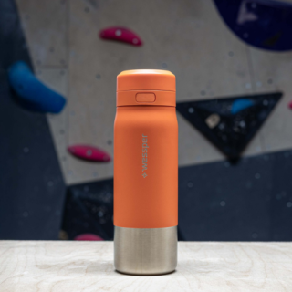 WESSPER - butelka filtrująca ze stali nierdzewnej pomarańczowa