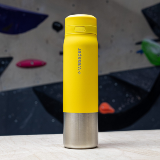 WESSPER - butelka filtrująca ze stali nierdzewnej żółta