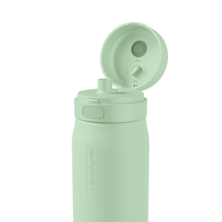 WESSPER - szklana butelka filtrująca miętowa