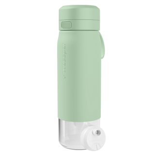 WESSPER - szklana butelka filtrująca miętowa
