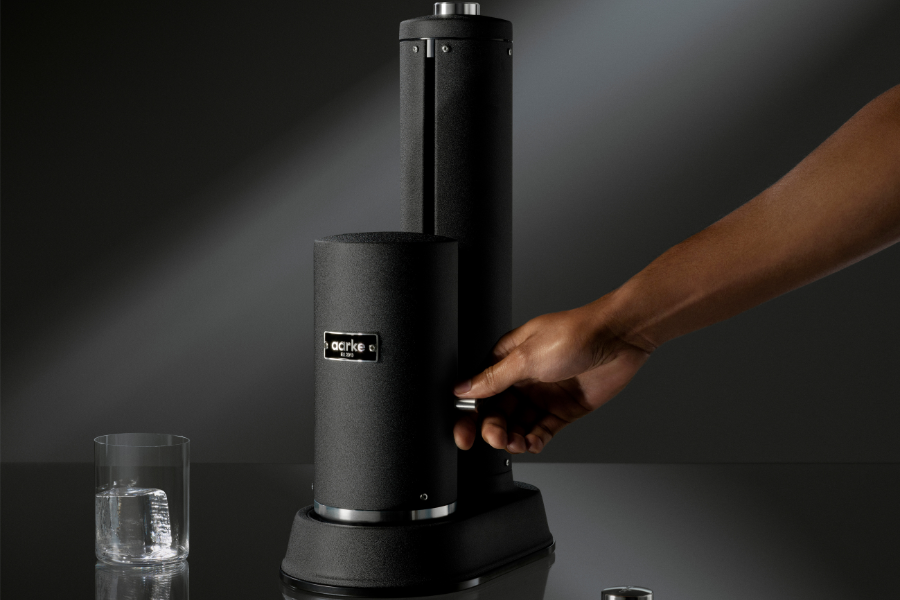 Carbonator Pro czarny mat - obsługa
