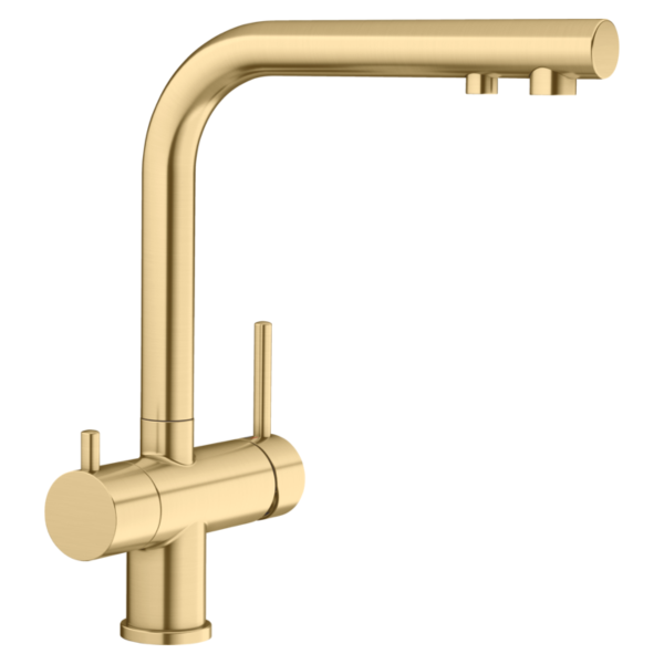 BLANCO Fontas II Filter - bateria trójdrożna złota