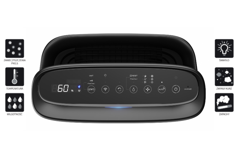 czujniki oczyszczacz powietrza kin 42