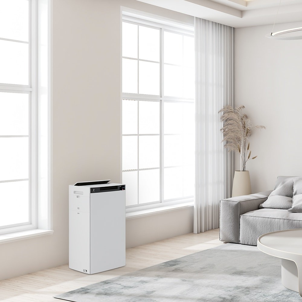 SHARP KI-TX75EU-W w salonie