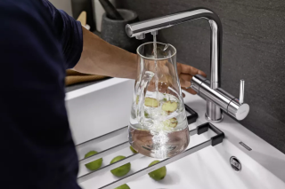 BLANCO Fontas-s II Filter - bateria trójdrożna z wyciąganą wylewką