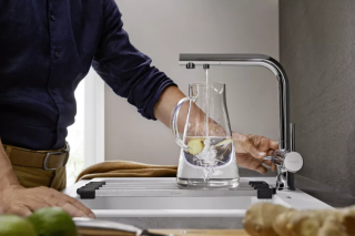 BLANCO Fontas-s II Filter - bateria trójdrożna z wyciąganą wylewką