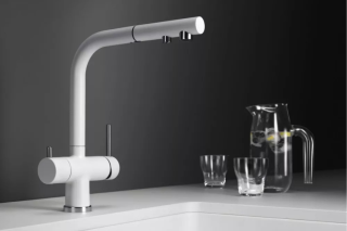 BLANCO Fontas-s II Filter - bateria trójdrożna z wyciąganą wylewką