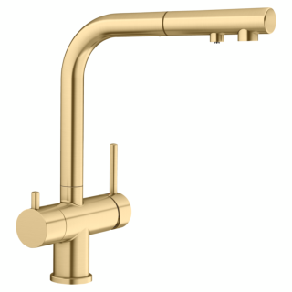 BLANCO Fontas-s II Filter - bateria trójdrożna z wyciąganą wylewką