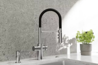 BLANCO CATRIS-S Flexo Filter - bateria trójdrożna z wyciąganą wylewką