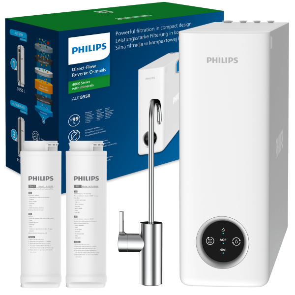 PHILIPS AUT8950/10 filtr odwróconej osmozy z mineralizacją