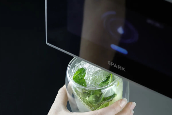 ecosoft spark dystrybutor wody z ekranem dotykowym