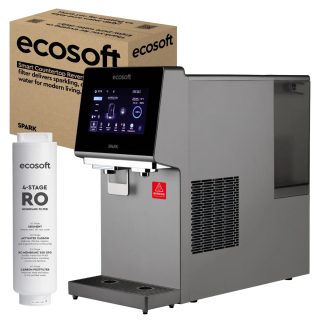 dystrybutor wody osmotycznej z gazem ecosoft