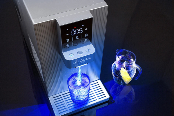 sterowanie dystrybutorem wody miraqua omega