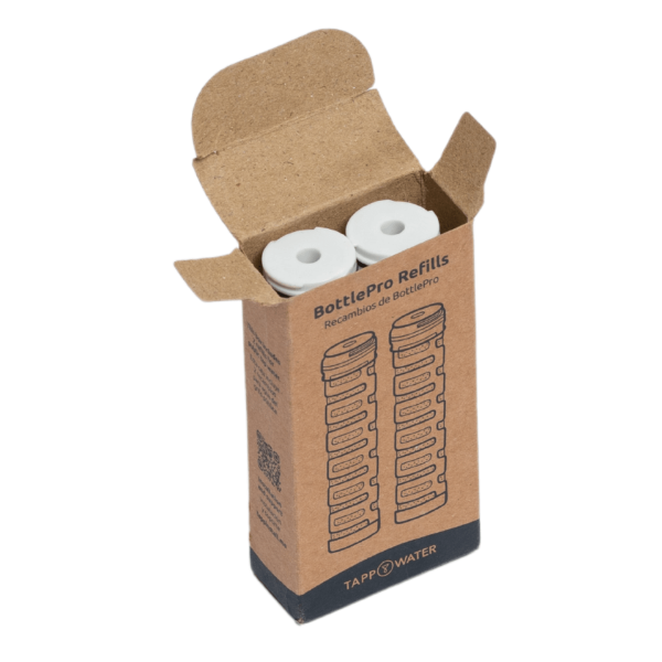 Filtr do butelki Tappwater zestaw wkładów filtrujących BottlePro refills 2 szt.
