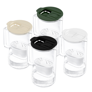 mały 2l dzbanek na wodę wessper z wymiennym wkładem