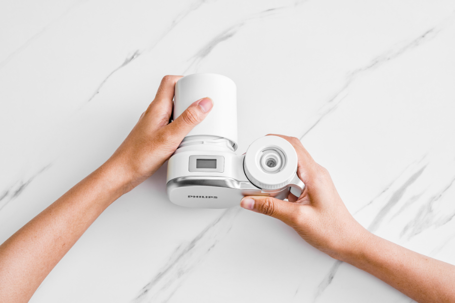 montaż filtra nakranowego PHILIPS AWP3705P3