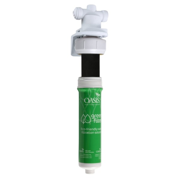Filtr do wody Filtr wody OASIS In Line Green Filter EZ Turn węglowo-fosforanowy