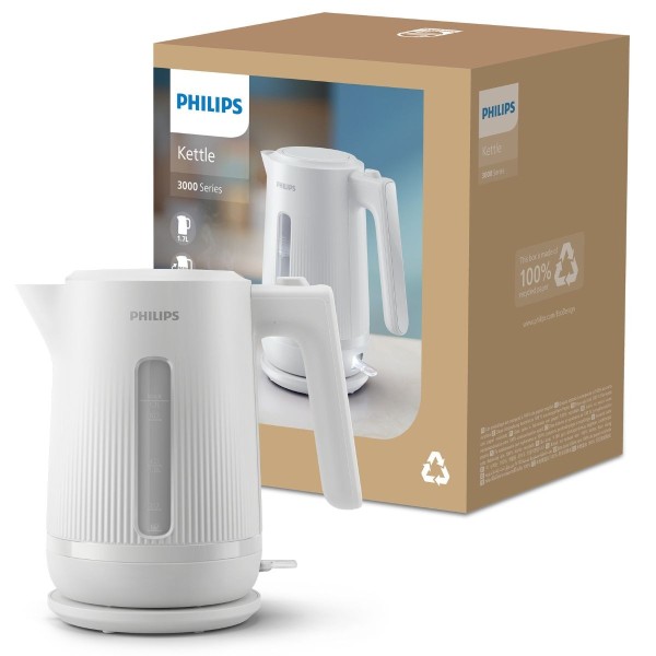 PHILIPS seria 3000 czajnik 1,7 l biały
