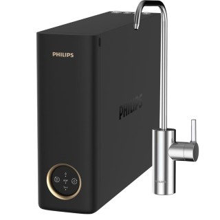 czarny filtr odwróconej osmozy do kuchni philips